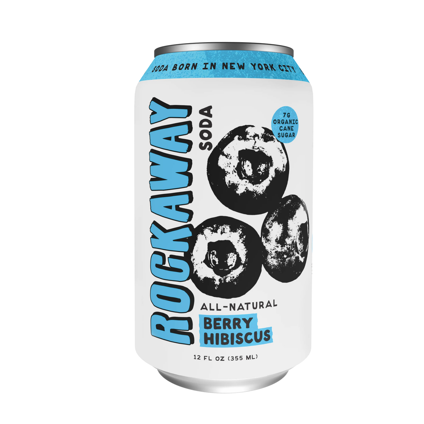 Rockaway Berry Hibiscus Soda Can