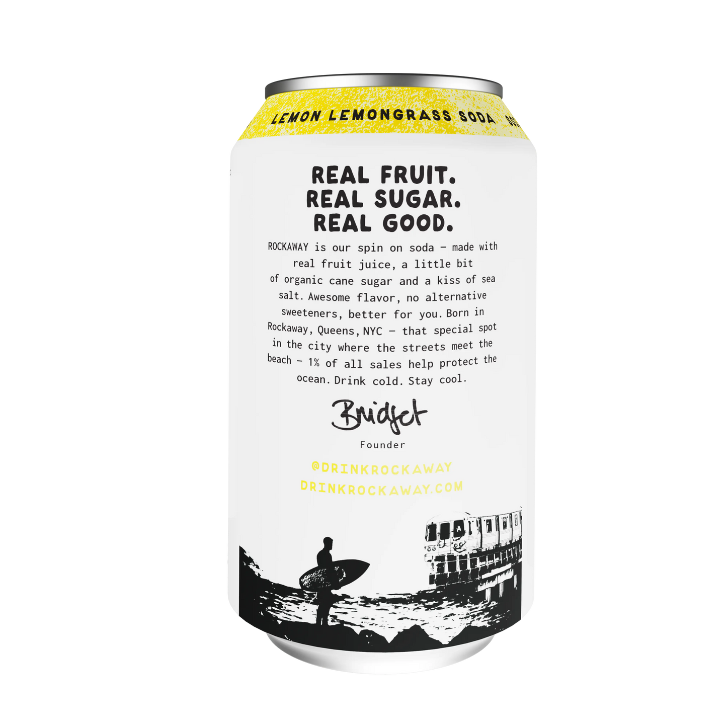 Lemon - Lemongrass Rockaway Can