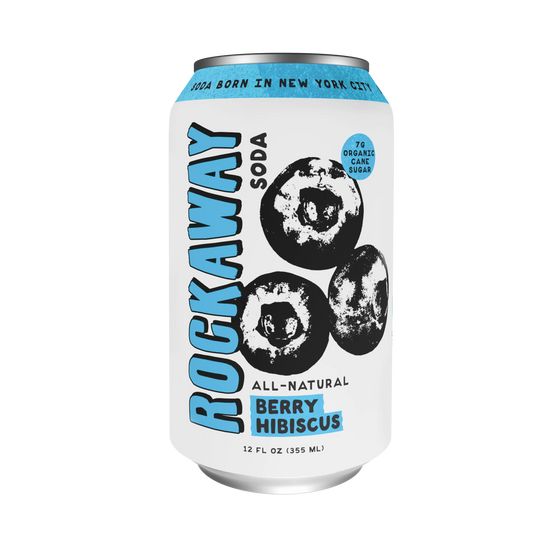 Rockaway Berry Hibiscus Soda Can