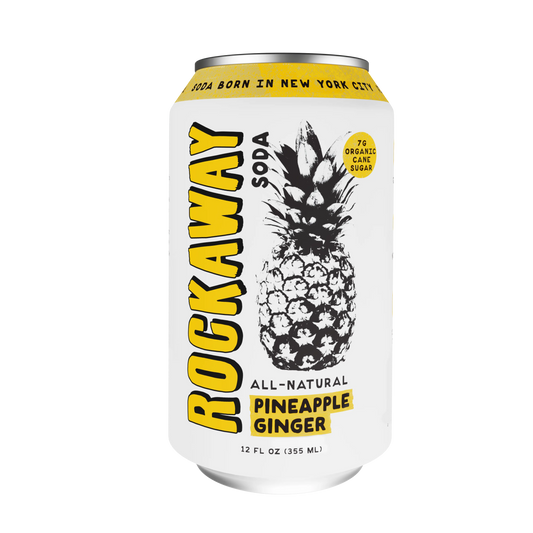 Pineapple Ginger Can Rockaway Soda